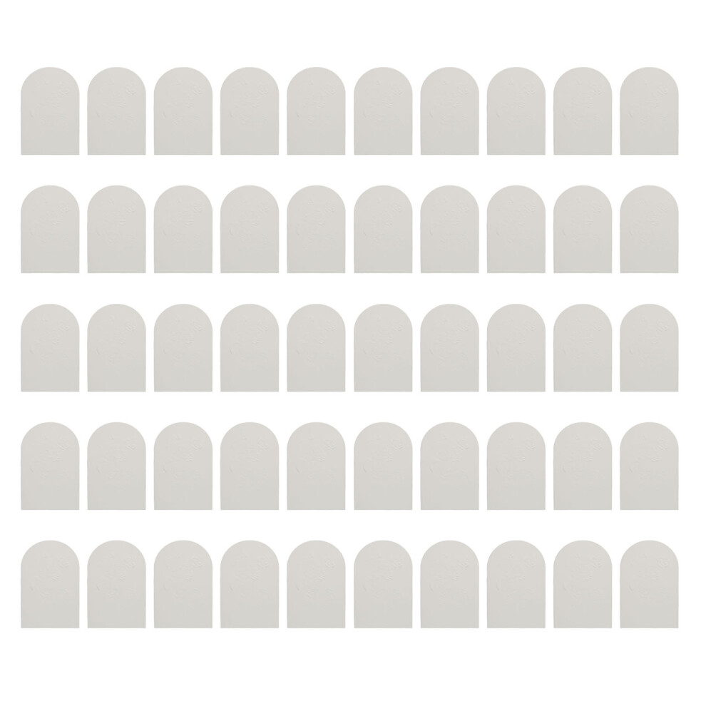 50pcs Perfume Test Paper Disposable Flower Pattern