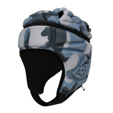 Head Guard Helmet Adjustable Rugby Head Guard for Adults Youth Soft Protective Headwear Camouflage Design