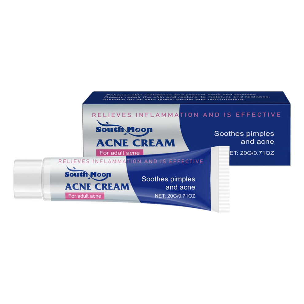 Cream Herbal Acne Relief - Oil Control, Deep Moisturizer & Blackhead Prevention For Clear Skin