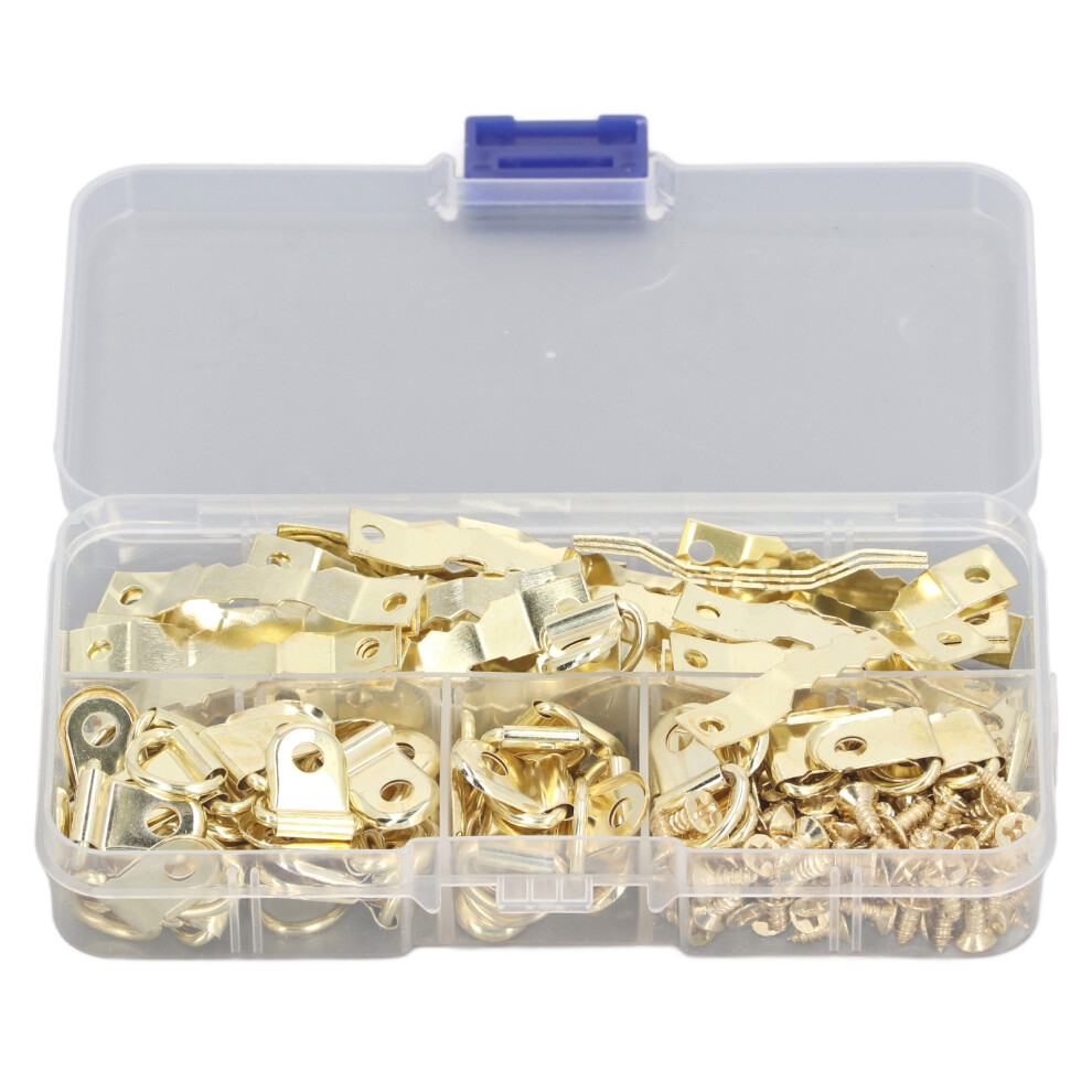 251 Pcs D Ring Picture Frame Hangers Firm Stable 8195014720029