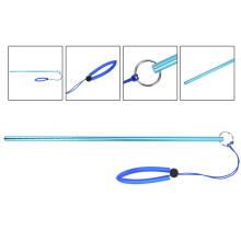 Tauch-Armierungs-Aluminiumlegierung Tickle Pointer Stick mit Messung & Lanyard (Blau)