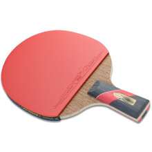 Professional Table Tennis Bat with Carry Bag, 5 Wood + 2 Carbon, High Performance, Color B, Ideal for Competitive Play