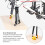 Sturdy Cycle Front Fork Fixed Clip for Secure Luggage Holder 13