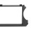 Cornice nera in ABS da 2Din per Actyon/Kyron 178x102mm 5