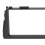 Cornice nera in ABS da 2Din per Actyon/Kyron 178x102mm 7
