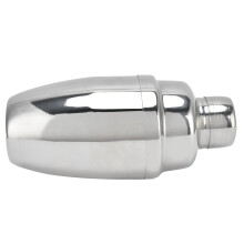 Shaker in acciaio inossidabile a tre stadi 350 ml argento