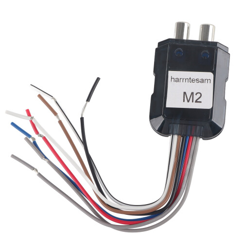Convertitore High-Low per autoradio a 2 canali, nero 1
