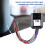 Convertitore High-Low per autoradio a 2 canali, nero 9