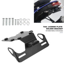 For Yamaha Tenere 700/rally Xtz700 2019-2022 Motorcycle Rear License Plate Holder Bracket with Light Aluminum Alloy Replacement
