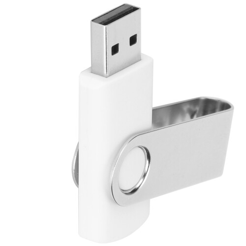 Candy White Clé USB pivotante 2 Go compacte 2