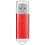 Clé USB rouge de 64 Go, boîtier transparent 2