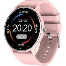 (Pink) Smt 4 Smart Watch For Women Men 2023, Ip67 Waterproof Newest Full Touch Screen Bluetooth Fitness Tracker Smart Watch Tw