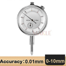 (10MM indicator) 18-35mm 35-50mm 50-160mm/0.01mm Dial Bore Gauge Center Ring Dial Indicator Micrometer Gauges Measuring Tools Tw