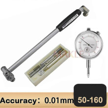 (50-160mm no box) 18-35mm 35-50mm 50-160mm/0.01mm Dial Bore Gauge Center Ring Dial Indicator Micrometer Gauges Measuring Tools Tw