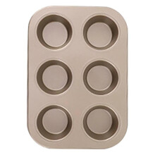 (D) 4/6/9/12 Cup Cake Mould Muffin Pan Non-stick Baking Pans Easy To Clean Tw