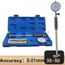 (35-50mm type B) 18-35mm 35-50mm 50-160mm/0.01mm Dial Bore Gauge Center Ring Dial Indicator Micrometer Gauges Measuring Tools Tw