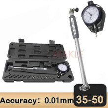 (35-50mm type A) 18-35mm 35-50mm 50-160mm/0.01mm Dial Bore Gauge Center Ring Dial Indicator Micrometer Gauges Measuring Tools Tw