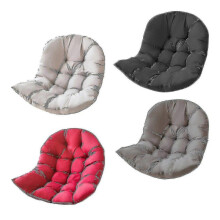 (white) Basket Egg Chair Seat Cushions Garden Hammock Cradle Pads Tw