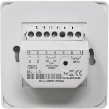 Fläktfilter Manuell elektrisk golvvärmetermostat AC 220 V 16