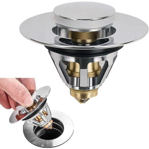 Kåpa filter, universal diskbänk pop-up filter, pop-up diskbänk avlopp