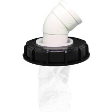 Huvfilter IBC regnfilterskydd, tvättbart nylon IBC-filter, IBC-skyddsfilter