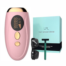 Bärbar IPL Laser Epilator 999999 Blixtar - Smärtfri permanent hårborttagning för kvinnor