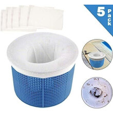Huva filter pool samling strumpor, skimmer korg filter, pool kollektor filter