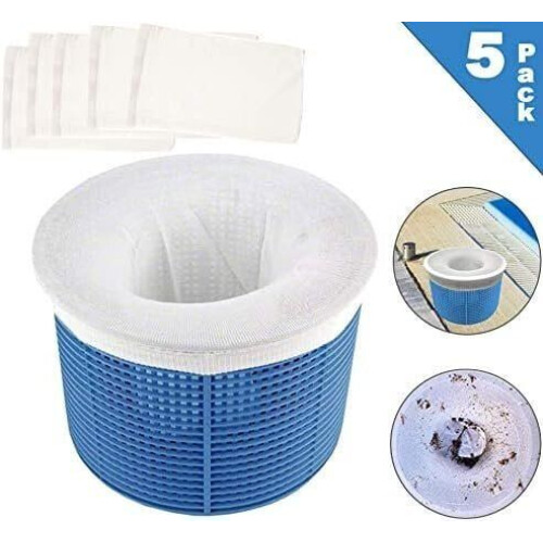 Huva filter pool samling strumpor, skimmer korg filter, pool kollektor filter