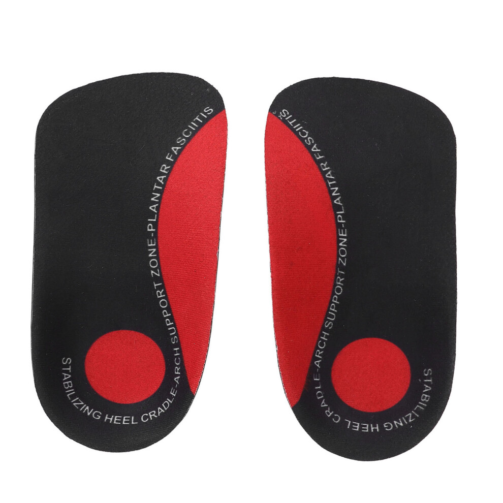1 Pair Flat Foot Arch Support Pad Sweat Wicking