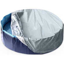 Runt poolskydd, 210D Oxford-tyg, poolskydd, tubformad poolbubbla