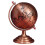 (Bronze) Globe Decor Vintage Style Smooth Texture Widely Applied Brass Sphere Globe Iron Display For Study Room Tw 4