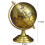 (Bronze) Globe Decor Vintage Style Smooth Texture Widely Applied Brass Sphere Globe Iron Display For Study Room Tw 2