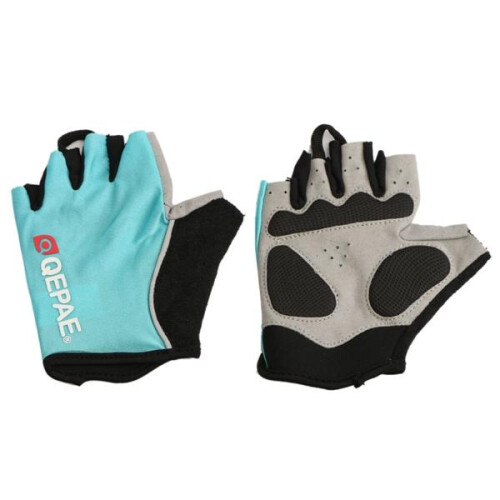 (L) Half Finger Gloves Motorcycle Bicycle Riding Cycling Summer Spring 1