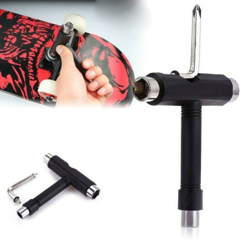 Multi-Function Skateboard Tools T Tools Allen Key L-Type Phillips Head Wrench Screwdriver for Adjusting Mounting Trucks 2