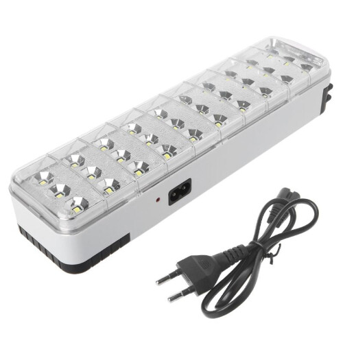 30LED Multi-function Emergency Light Rechargeable LED Safety Lamp 2 Mode For Home Camp Outdoor 1