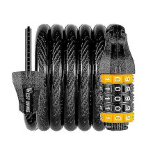 (1.5M, 5 Digital Code) 1.2m/1.5m Combination Bike Lock Strong Heavy Duty Cycle Security Bicycle Locks Tw