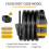 (1.2M, 4 Digital Code) 1.2m/1.5m Combination Bike Lock Strong Heavy Duty Cycle Security Bicycle Locks Tw 2