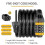 (1.5M, 5 Digital Code) 1.2m/1.5m Combination Bike Lock Strong Heavy Duty Cycle Security Bicycle Locks Tw 2