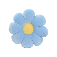 (40*40cm, blue yellow) Flower Pillow,flower Shaped Throw Pillow Butt Cushion Flower Floor Pillow,seating Cushion,cute Room Decor & Plush Pillow Tw