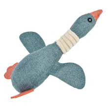 Giocattolo per cani in peluche a forma di anatra blu, 30 cm, 54 g, 11,8x8,7x2,0 pollici
