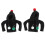 Handlebar Decorative Knob Cover Hoodie Shaped 1