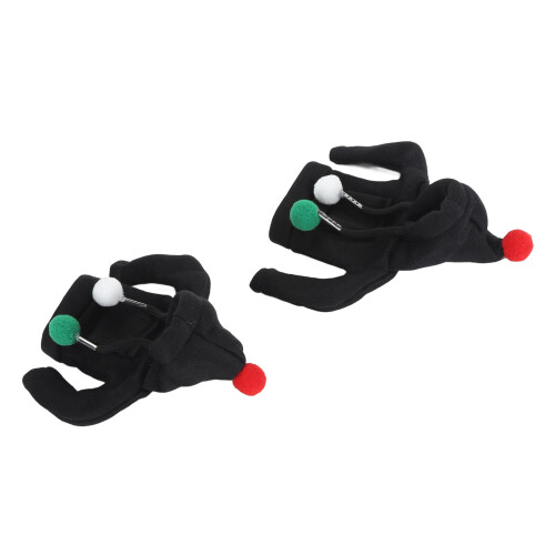 Handlebar Decorative Knob Cover Hoodie Shaped 2