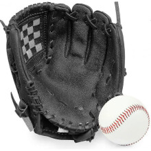 (9.5) Baseball Glove And Ball For Youth/adults Softball Teeball Training Tw