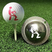 Golf Marker Drawer Vielseitiger Humor-Signal-DIY-Golflinienmarkierer für Golfliebhaber