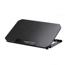 Notebook Computer Radiator Laptop Stand Cooling Pad 2 Fans USB Adjustable Heightening Lifting Bracket for Portable 15.6 Inch