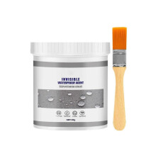 (30g, with brush) Waterproof Insulating Sealant, Super Strong Bonding Sealant Invisible Waterproof Anti-leakage Agent With Brush 300g Tw