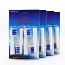 (4 st) Elektriska tandborsthuvuden Oral-B S32-4 SB-30A EB-417A Sonic ersättning Lämplig för tandborste 3714 3