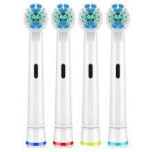 (4 st) 4/8 st Tandborstar Borsthuvud Oral b Tandborsthuvuden Ersättningsborsthuvuden Oral-B Elektrisk tandborste