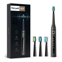 (AE-FW-ET507) Fairywill elektrisk sonisk tandborste USB-laddning FW-507 Uppladdningsbar vattentät elektrisk