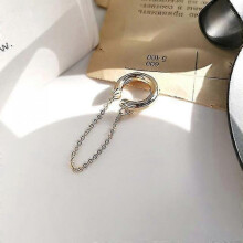(M66826) One Piece Bohemian Chain Non-piercing Ear Clip Earrings For Women Men Simple Fake Cartilage Ear Cuff Jewelry Clip D'oreille Tw